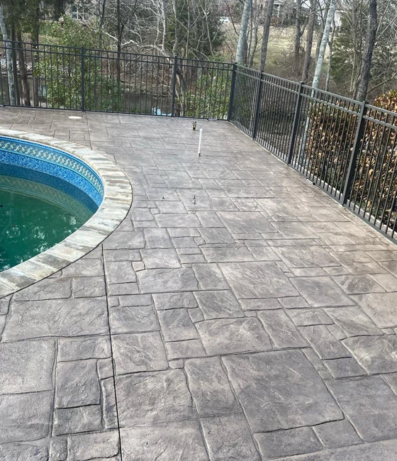 stamped concrete contractors in nashville