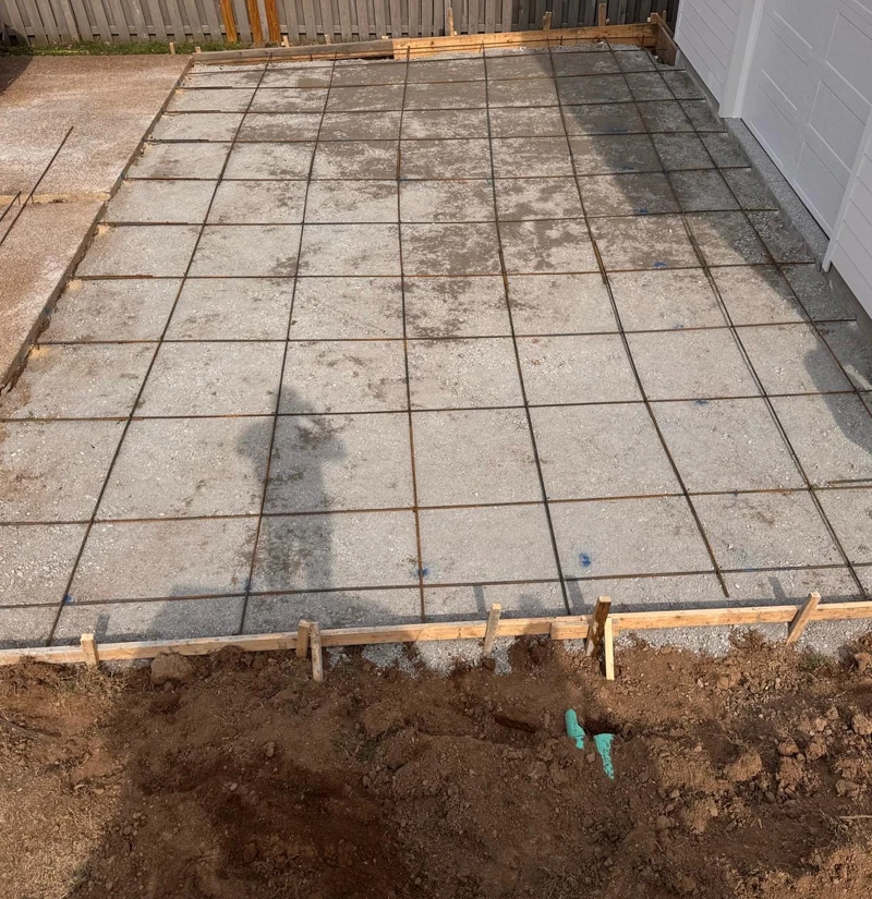 floating concrete slabs