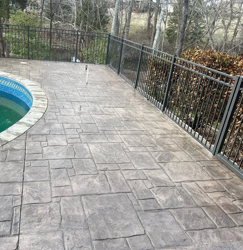 concrete pool sidewalk in nashville